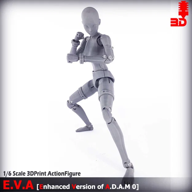 Mô hình 3D in 1/6 Scale E.V.A. Action Figure 05 - Image 30