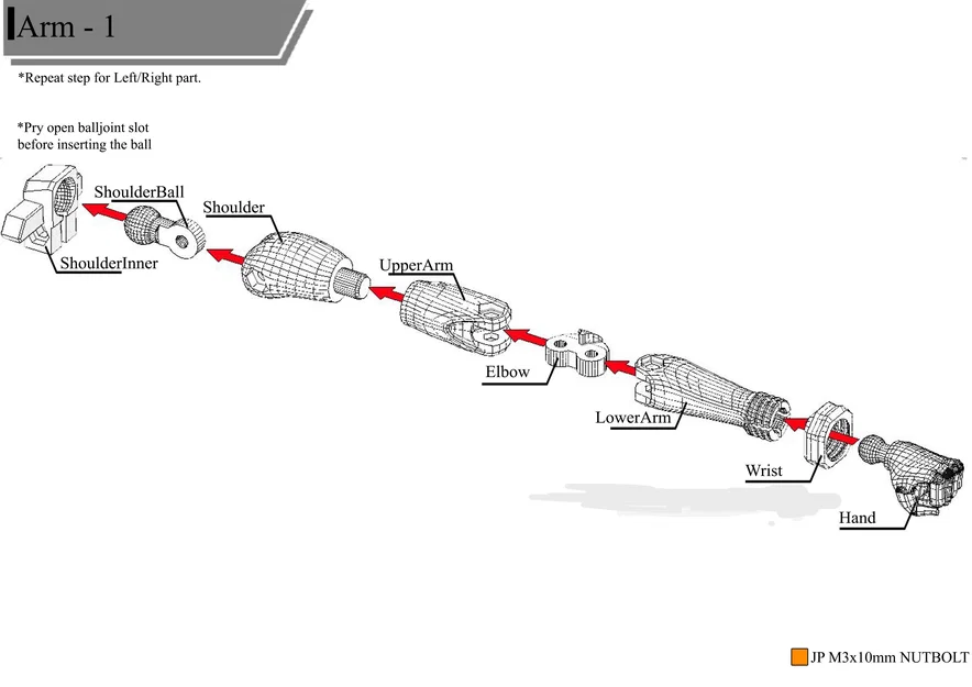 Mô hình 3D in 1/6 Scale E.V.A. Action Figure 05 - Image 31