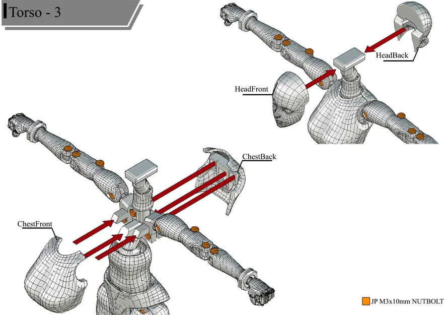 Mô hình 3D in 1/6 Scale E.V.A. Action Figure 05 - Image 37