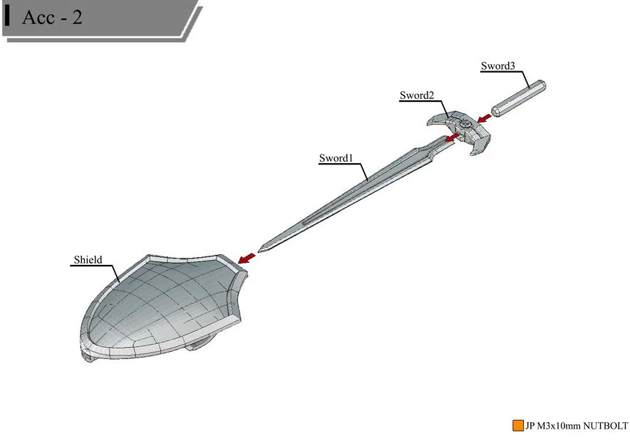 Mô hình 3D in 1/6 Scale E.V.A. Action Figure 05 - Image 39
