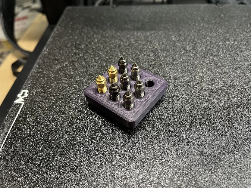 Khay giữ nozzle Gridfinity cho Creality K1 & Ender 3 V3 KE - Image 2