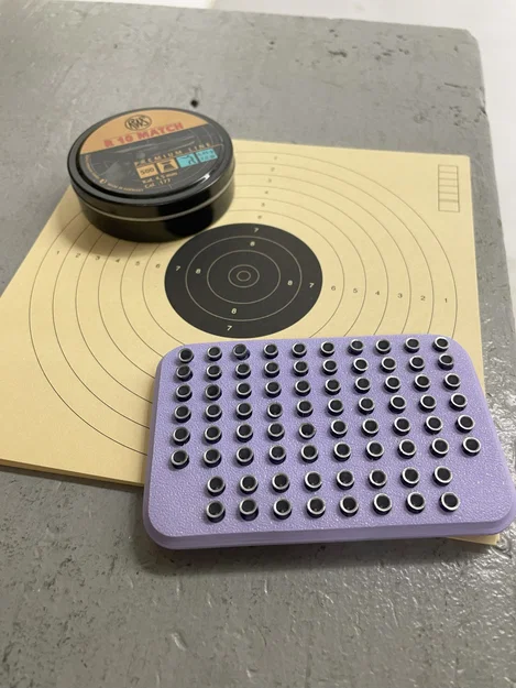 Khay Đựng Pellet Thi Đấu Match – .177 / 4.5mm - Image 1