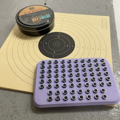 Khay Đựng Pellet Thi Đấu Match – .177 / 4.5mm