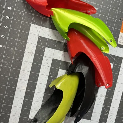 Bộ Vỏ Chụp Bảo Vệ Canopy Cho OMPHOBBY M2 EVO Tự In 3D