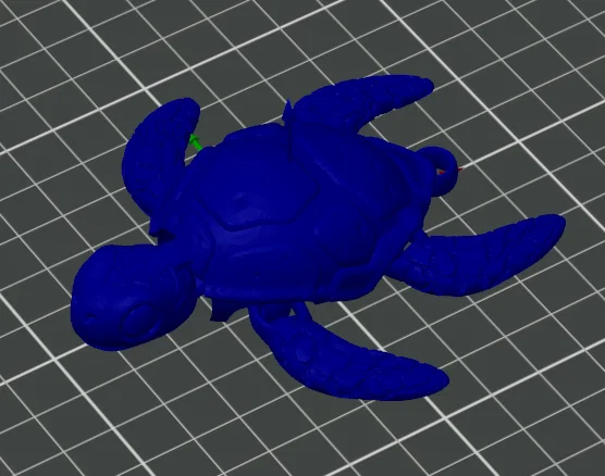 Mô hình móc khóa rùa 3D siêu đáng yêu cho tín đồ in 3D - Image 1