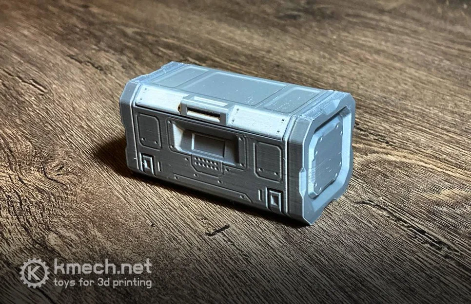 Mô hình Scifi Container - Thùng đựng đồ viễn tưởng in 3D siêu tiện lợi - Image 1