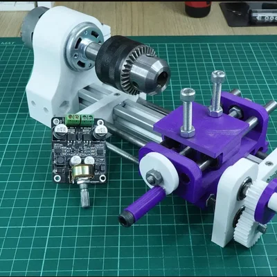 Hướng dẫn lắp ráp máy tiện mini DIY cho người yêu thích thủ công