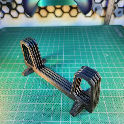 Holder build plate đơn giản cho Bambu A1 Mini (chứa 3 plate)