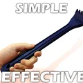 Dụng cụ gãi lưng 3D tự thiết kế đơn giản và hiệu quả - Thumbnail 1