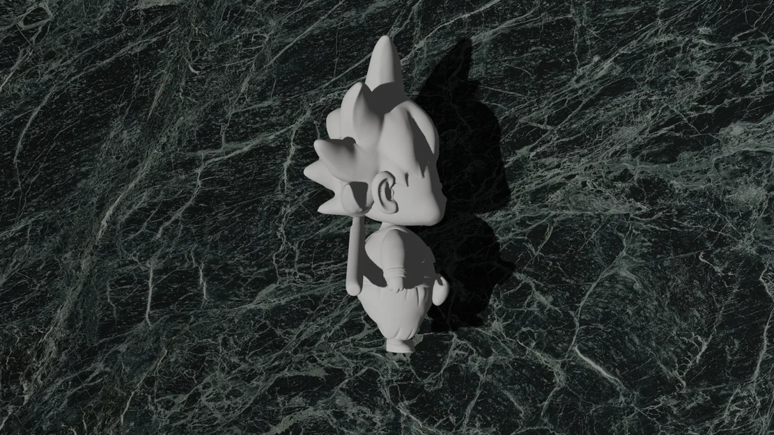 Baby Goku Dragon Ball Z #20 – Tối ưu cho in 3D - Image 2