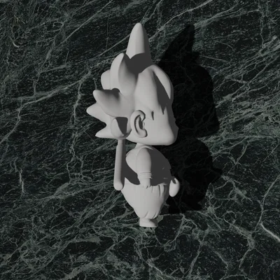 Baby Goku Dragon Ball Z #20 – Tối ưu cho in 3D