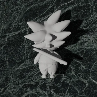 Baby Goku Dragon Ball Z #20 – Tối ưu cho in 3D