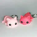 Heo Cute Flexi Pets (Móc khóa & Nam châm) – print-in-place, không cần supports - Thumbnail 7