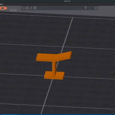 Mô hình kiểm tra hỗ trợ (Support Test) cho máy in 3D hiệu quả