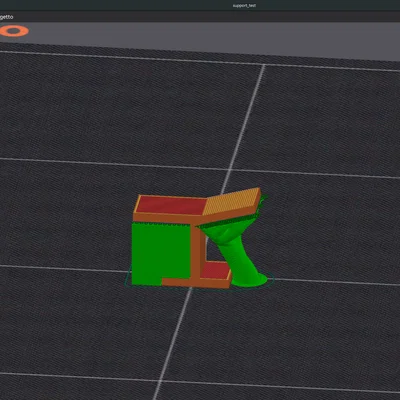Mô hình kiểm tra hỗ trợ (Support Test) cho máy in 3D hiệu quả