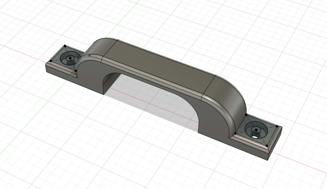 Tay nắm cửa 3D đa năng, bền bỉ, dễ in không cần support - Image 3