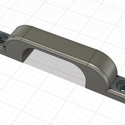 Tay nắm cửa 3D đa năng, bền bỉ, dễ in không cần support
