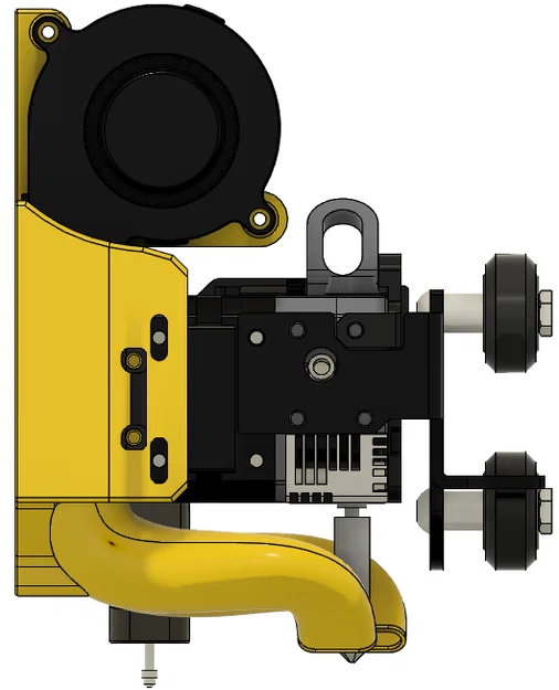 Bộ ngàm tản nhiệt Dual 5015 Taurus Mod cho Sprite Extruder CHCB-OT - Image 7