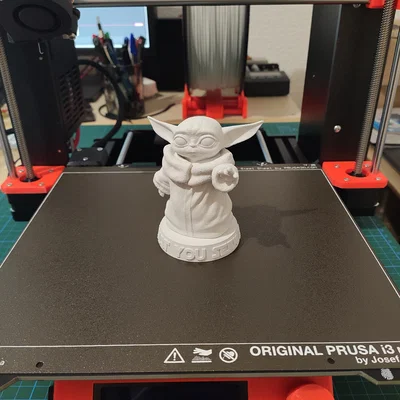Baby Yoda – Mô hình STL dễ thương in 3D