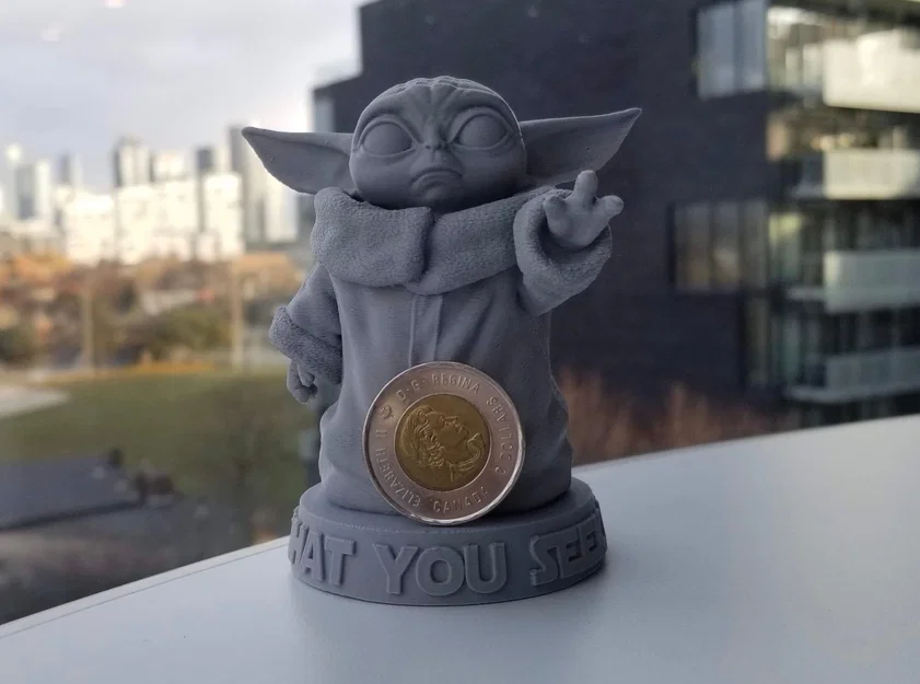 Baby Yoda – Mô hình STL dễ thương in 3D - Image 7