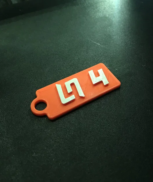 Móc khóa Lando Norris (KEYCHAIN) - Image 1