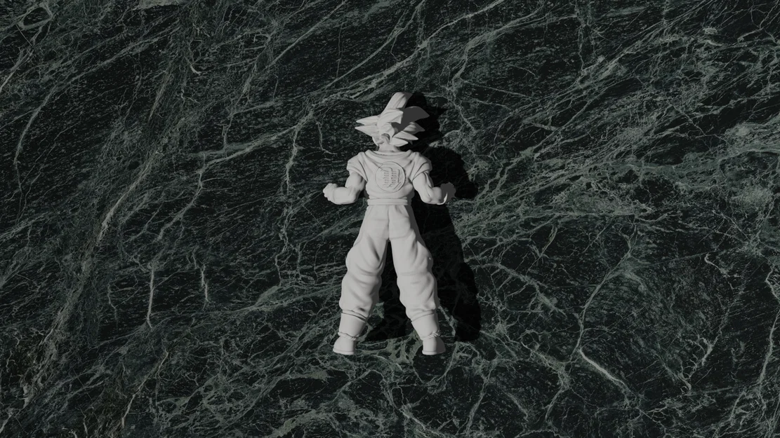 Goku Dragon Ball Z #22 Tối ưu cho In 3D - Image 3