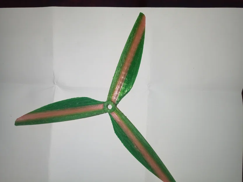 Cánh quạt 3 cánh 8 inch cho máy bay mô hình RC - Tối ưu in 3D - Image 2