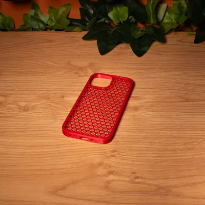 Ốp lưng iPhone 15 Pro Max họa tiết tổ ong in 3D