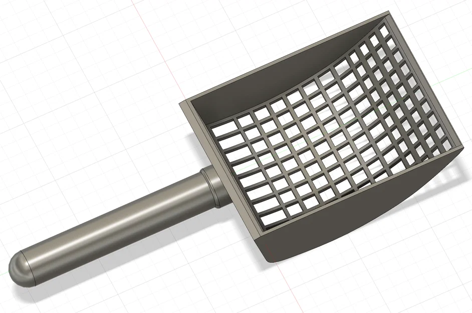Xẻng xúc cát vệ sinh cho mèo (pelle à litière chat / cat litter scoop) - Image 1