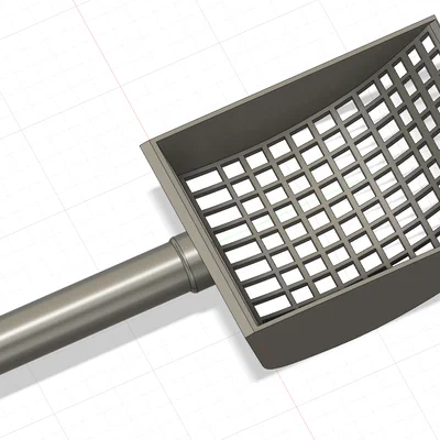 Xẻng xúc cát vệ sinh cho mèo (pelle à litière chat / cat litter scoop)