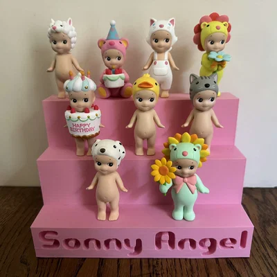 Kệ trưng bày mô hình 3 tầng cho Sonny Angel siêu đáng yêu