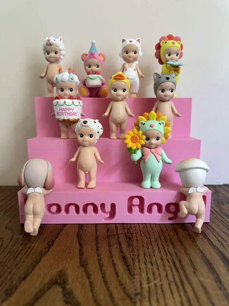 Kệ trưng bày mô hình 3 tầng cho Sonny Angel siêu đáng yêu - Image 2