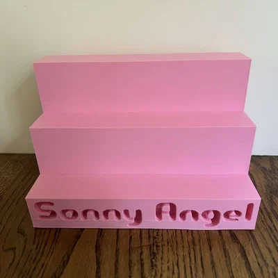 Kệ trưng bày mô hình 3 tầng cho Sonny Angel siêu đáng yêu