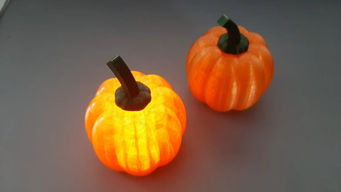 Mô hình bí ngô Halloween 3D trang trí có đèn LED - Image 1
