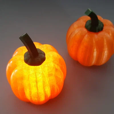 Mô hình bí ngô Halloween 3D trang trí có đèn LED