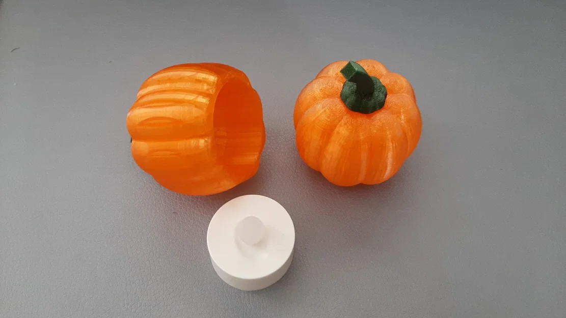 Mô hình bí ngô Halloween 3D trang trí có đèn LED - Image 2