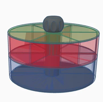 Bộ hộp lưu trữ và phân loại linh kiện đa tầng xếp chồng thông minh - Image 3