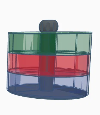 Bộ hộp lưu trữ và phân loại linh kiện đa tầng xếp chồng thông minh - Image 4