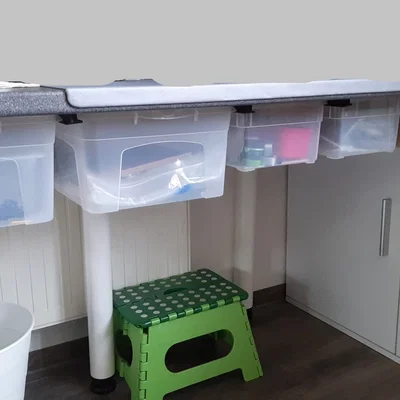 Rail trượt ngăn kéo gắn dưới bàn (Under Desk Drawer Rails)