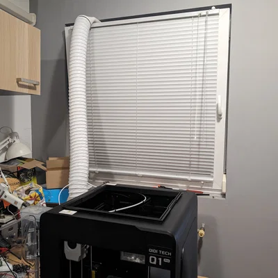 Hệ thống Exhaust 100mm cho Qidi Q1 Pro