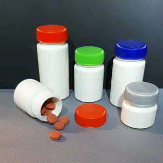 Hũ đựng thuốc tự chế 3D cực tiện lợi dùng nắp chai cũ