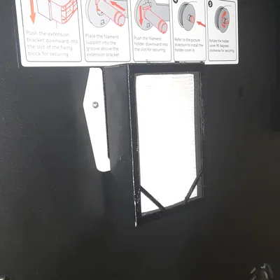 Bộ lọc khí xả Qidi Q1 Pro - Cải thiện chất lượng không khí khi in 3D