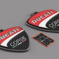 Ducati Corse - Móc khóa (Key chain) - Portachiavi - Porte Clès - 钥匙链 - Thumbnail 1