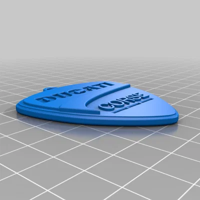 Ducati Corse - Móc khóa (Key chain) - Portachiavi - Porte Clès - 钥匙链