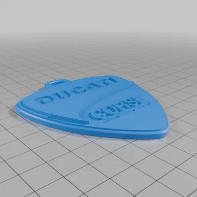 Ducati Corse - Móc khóa (Key chain) - Portachiavi - Porte Clès - 钥匙链