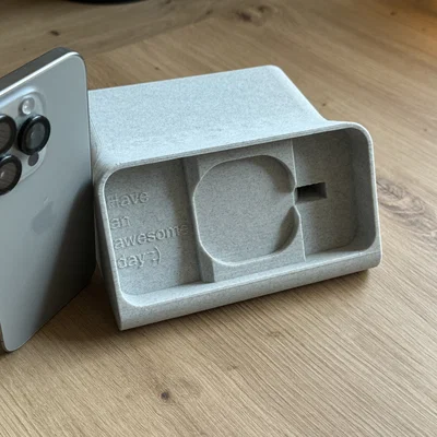 Kệ Dock Standby iPhone đơn giản (Simpler iPhone Standby Dock Stand)