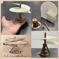 Mô hình trực thăng 3D Leonardo da Vinci cổ điển (Aerial Screw) - Thumbnail 1