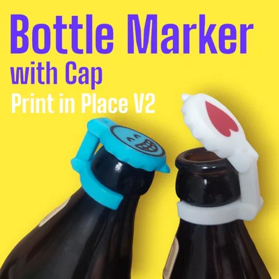 Bottle Cap/Marker V2 - Bảo vệ đồ uống của bạn
