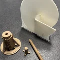 Mô hình trực thăng 3D Leonardo da Vinci cổ điển (Aerial Screw) - Thumbnail 3