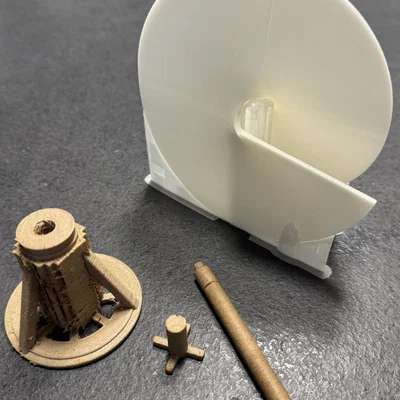 Mô hình trực thăng 3D Leonardo da Vinci cổ điển (Aerial Screw)